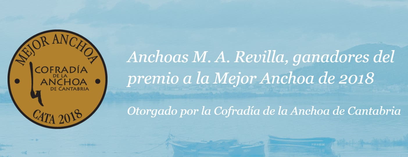 Imagen premios de anchoas M.A. Revilla. anchoas - revilla - anchoas mantequilla - anchoas ma revilla - quiero - delicatessen - villena - alicante - revilla anchoas mantequilla