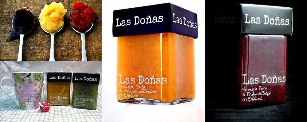 Mermeladas Las Doñas. Imagen de uno de los productos dulces para regalar. Regalar - Navidad - Reyes - dulces - alicante - quiero delicatessen - regalos dulces en Villena