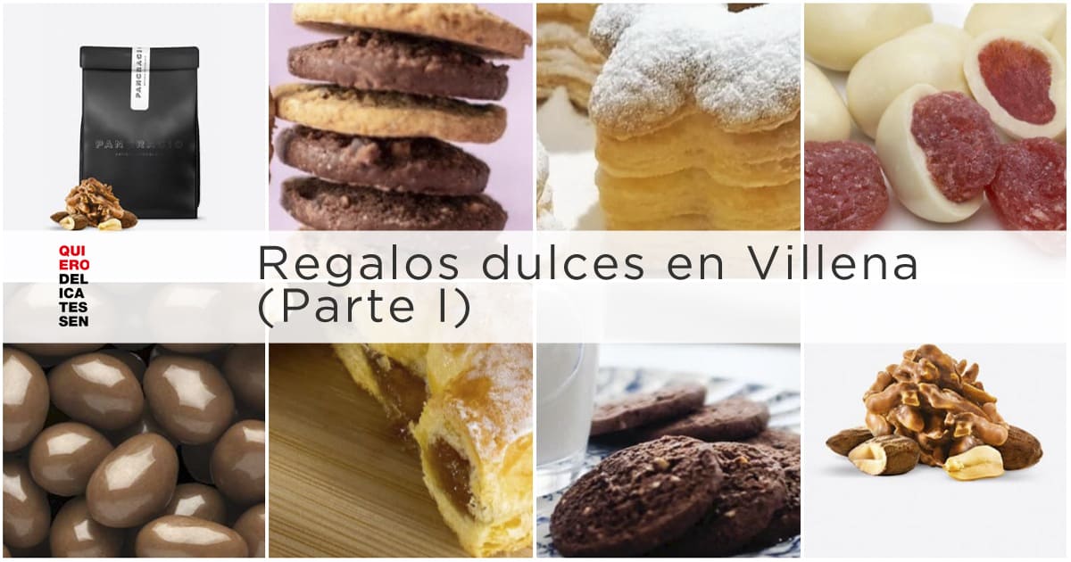 Imagen con regalos dulces incluidos en el blog.Regalar - Navidad - Reyes - dulces - alicante - quiero delicatessen - regalos dulces en Villena