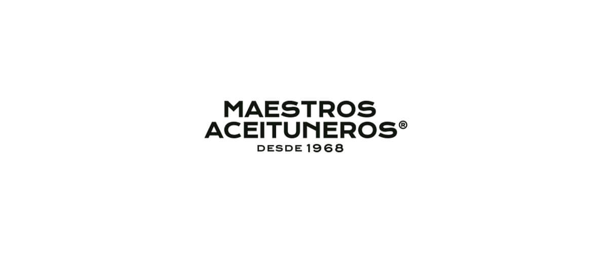 Logotipo de la empresa. maestros aceituneros, aceitunas, olivas, encurtidos, quiero, delicatessen, villena, alicante