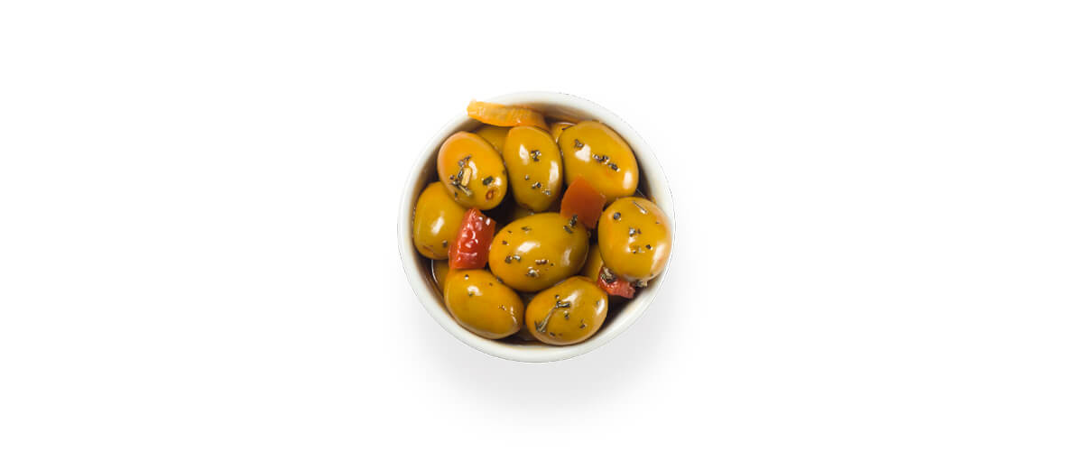 Imagen con unas aceitunas. maestros aceituneros, aceitunas, olivas, encurtidos, quiero, delicatessen, villena, alicante