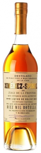 Brandy Criaderas XIMNEZ SPNOLA, 70 cl