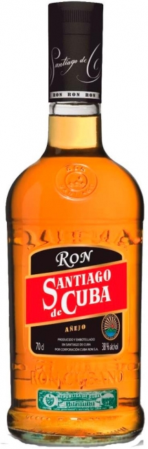 Ron Santiago de Cuba 8 Aos, 70 cl