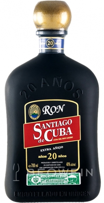 Ron Santiago de Cuba 20 Aos, 70 cl