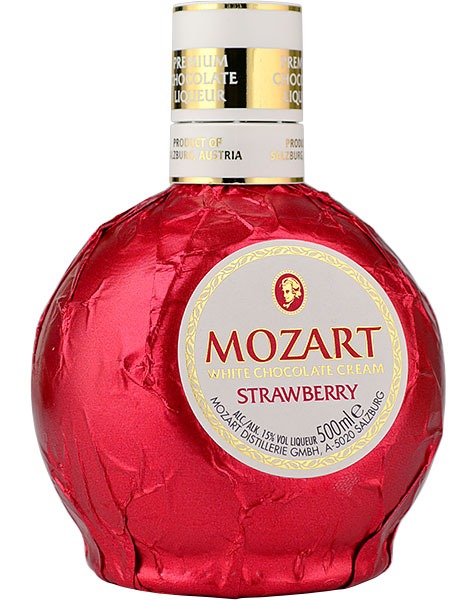 Licor Mozart Fresa, 50 cl