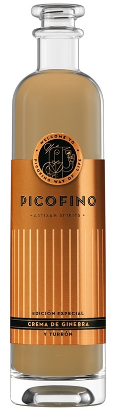 Crema de Ginebra y Turr�n PICOFINO, 70 cl