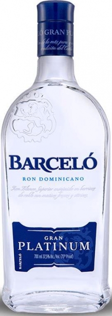 Ron Barcel Gran Platinum, 70 cl