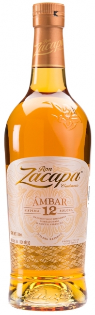 Ron Zacapa Ambar 12 Aos, 1 Litro