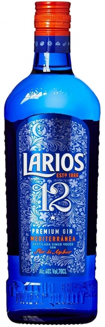 Ginebra Larios 12 Aos, 70 cl