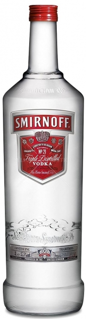 Vodka Smirnoff Red, 1 Litro