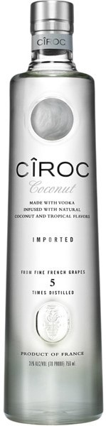 Vodka Ciroc Coconut, 70 cl