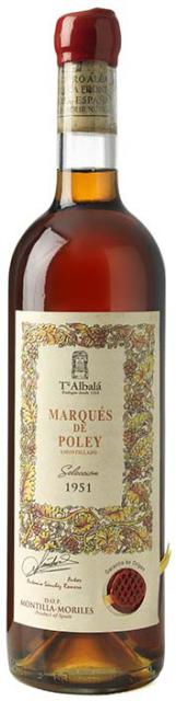 Amontillado Etiqueta Doble Marqus de Poley 1951