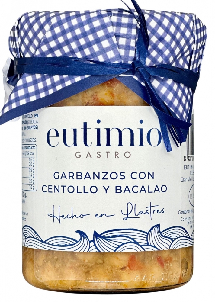 Garbanzos con Centollo y Bacalao EUTIMIO