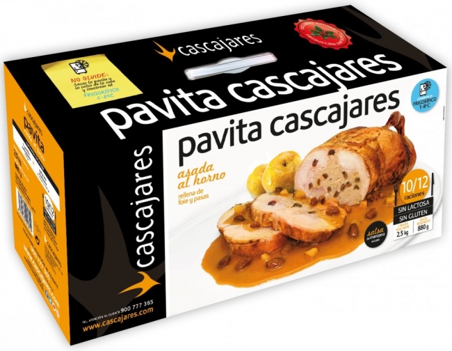 Pavita Rellena de Foie y Pasas CASCAJARES