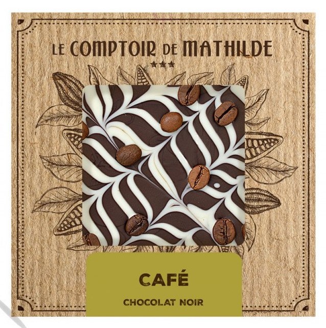 Chocolate Negro y Crema de Cafe MATHILDE