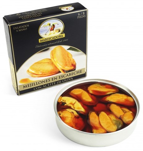 Mejillones en Escabeche Selecta MARISCADORA 6/8