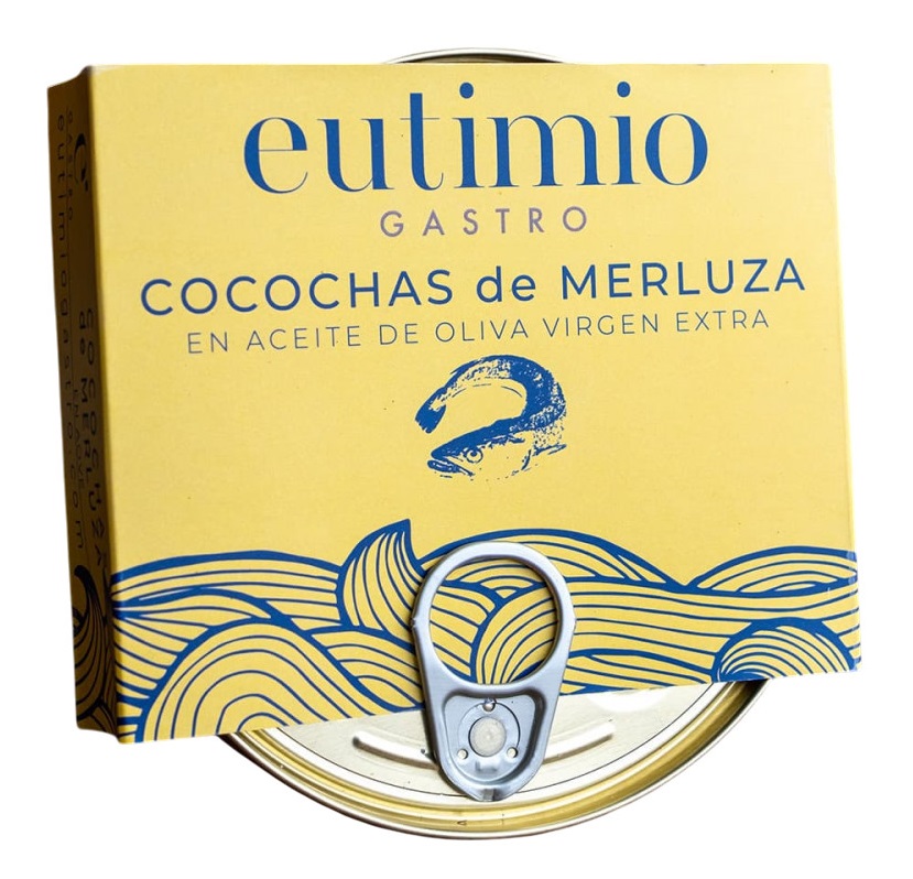 Cocochas de Merluza en AOVE al Ajo  EUTIMIO