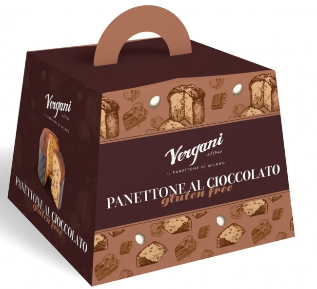 Panettone de Chocolate VERGANI - SIN GLUTEN