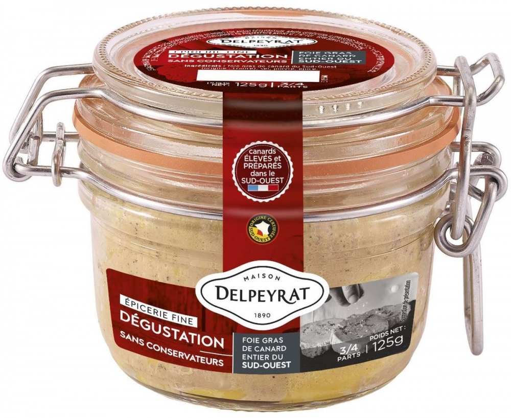 Foie Gras de Pato Entier DELPEYRAT