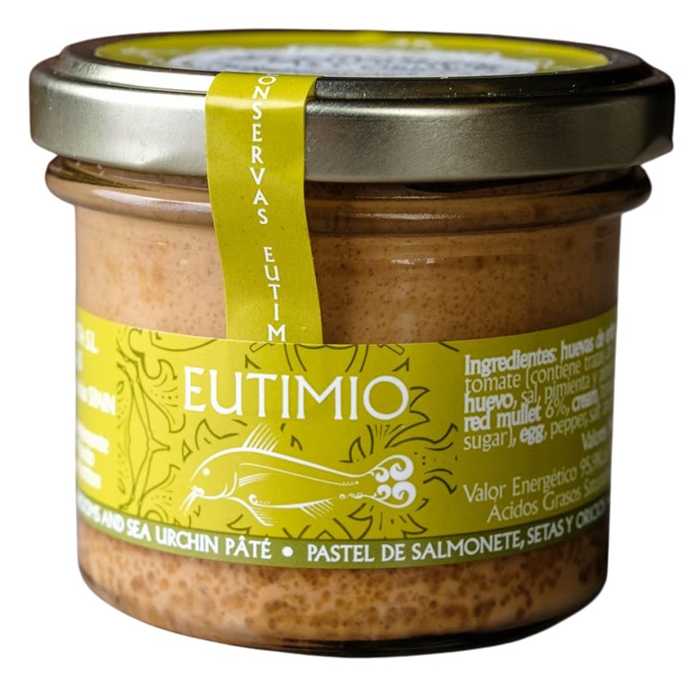 Pastel de Salmontete, Setas y Oricios EUTIMIO