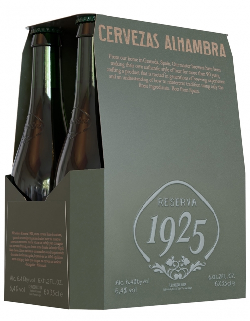 Pack 6 Cerveza Alhambra Reserva 1925