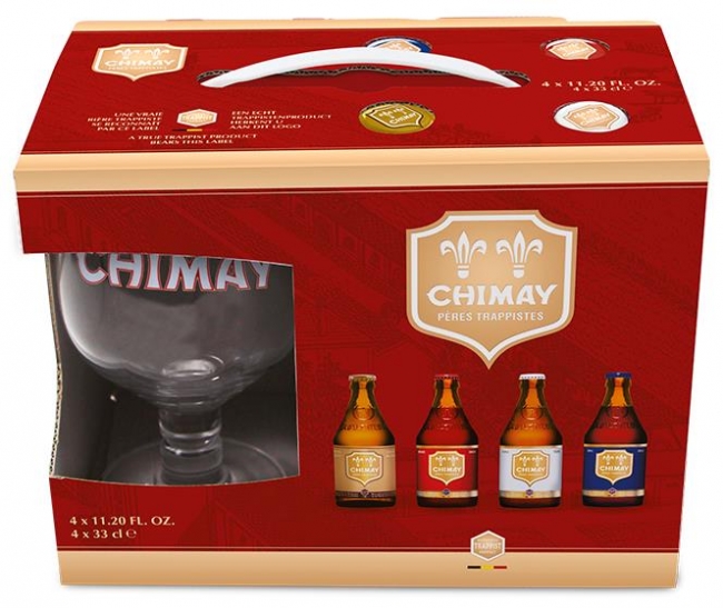 Estuche Chimay Quadrilogy + 1 Vaso