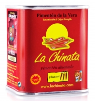 Lata Pimentn de la Vera Ahumado Picante LA CHINATA