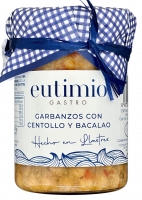 Garbanzos con Centollo y Bacalao EUTIMIO