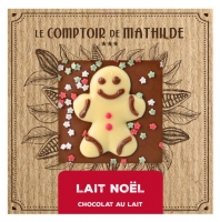 Chocolate con Leche Navidad MATHILDE