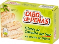 Filete Caballa en Aceite de Oliva CABO PEAS