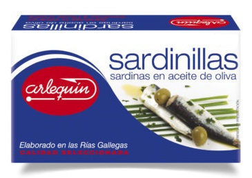Sardinillas Aceite Oliva ARLEQUN 6/8