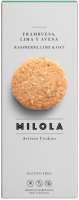 Galletas de Frambuesa, Lima y Avena MILOLA