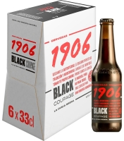 Pack 6 Cerveza Estrella de Galicia 1906 Black Coupage